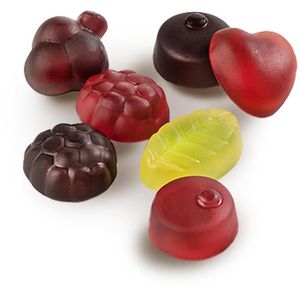 Produktbild für Fruchtgummis Nimm2 Lachgummi Softies Rote Früchte