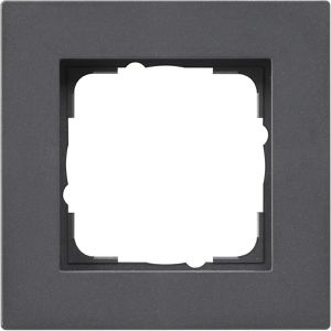 Produktbild für Steckdosenrahmen Gira 0211235, E2 flach, System 55