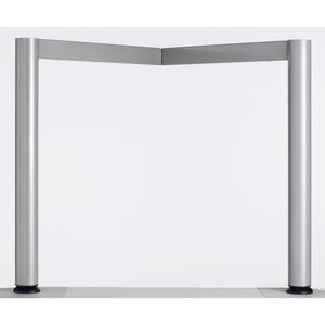 Produktbild für Schreibtisch Geramöbel Flex S-550101-LS, lichtgrau