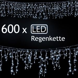 Produktbild für Lichterkette Deuba 105281, 600 LED, innen + außen