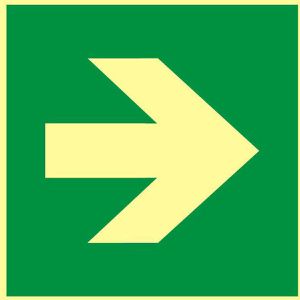 Produktbild für Hinweisschild Abtec ISO 7010 E005, Aluminium