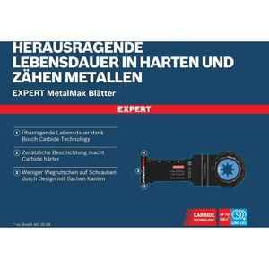Produktbild für Multifunktionswerkzeug-Zubehör Bosch Expert MetalMax PAIZ32AIT