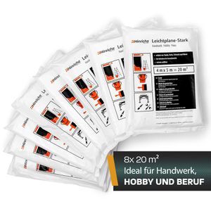 Produktbild für Abdeckfolie Hinrichs 8 Stück