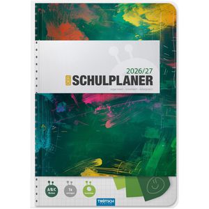 Schülerkalender Trötsch 202643n, Grün, Schuljahr 2026/2027