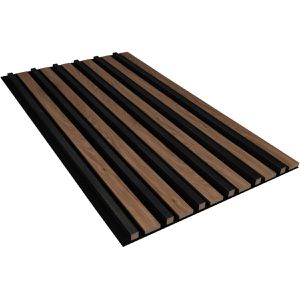 Produktbild für Akustikpaneel Kosche LuxLine 3D, Eiche und anthrazit