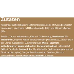 Produktbild für Waffeln Loacker Patisserie Dark Hazelnut, Waffelriegel