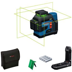 Kreuzlinienlaser Bosch GLL 12V-100-33 CG, 3 x 360°