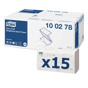 Papierhandtücher Tork Premium Soft, 100278, H3, 2-lagig