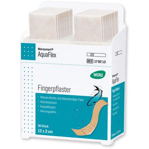 Produktbild für Pflaster Wero AquaFlex Fingerpflaster, 30 Strips