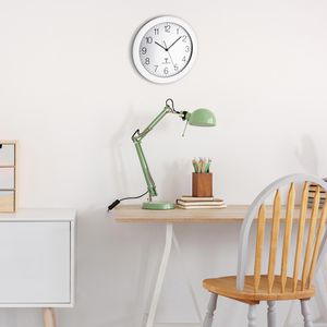 Produktbild für Wanduhr TFA 60.3512.02, Kunststoff, analog, Funkuhr