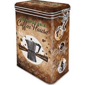 Kaffeedose Nostalgic-Art Coffee House, aus Metall