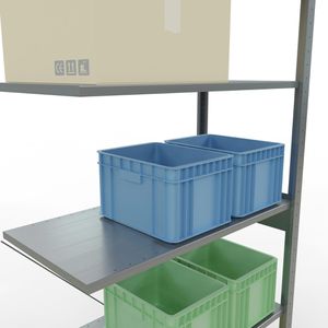Produktbild für Anbauregal Schulte 12756, 6 Metallböden
