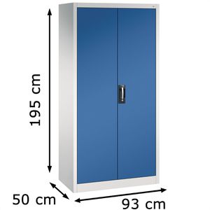 Produktbild für Werkzeugschrank CP-Möbel 8921-00, aus Metall, grau / blau