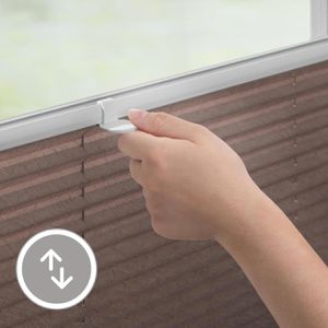 Produktbild für Plissee Lichtblick Klemmfix, taupe