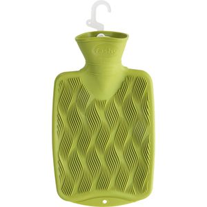 Wärmflasche Fashy Halblamelle, 3D-Wellen, 6404, 0,8 Liter