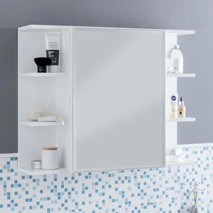 Produktbild für Spiegelschrank Wohnling WL5.754, weiß
