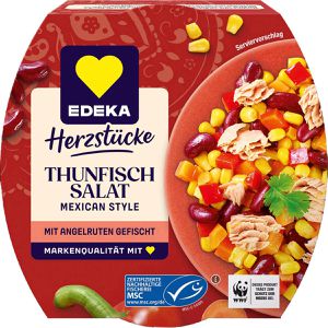 Produktbild für Fischkonserve Edeka Herzstücke Thunfischsalat