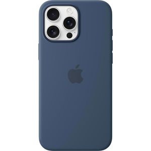 Produktbild für Handyhülle Apple Silikon Case MYYU3ZM/A, MagSafe, denim