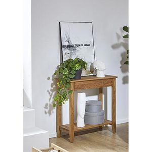 Produktbild für Konsolentisch Haku-Möbel 54354, eiche