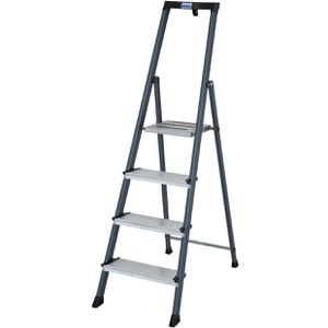 Stehleiter Krause Monto Securo, 126429, mit Plattform