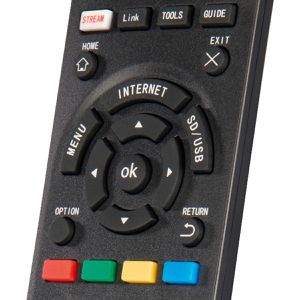 Produktbild für Ersatzfernbedienung Hama Panasonic TV, 221064, beleuchtet