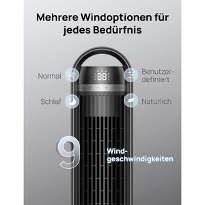 Produktbild für Ventilator Dreo TF611S, Cruiser Tower Fan, 110cm