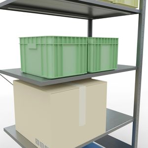 Produktbild für Anbauregal Schulte 12765, 5 Metallböden