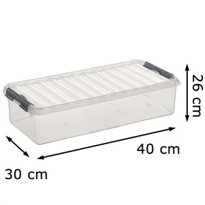 Produktbild für Aufbewahrungsbox Sunware Q-Line Box 82200609, 6,5L