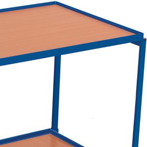 Produktbild für Tischwagen VARIOfit sw-500.501, aus Metall &amp; Holz