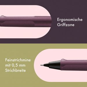 Produktbild für Druckbleistift Lamy safari 1E3 scarlet, rot, Kunststoff