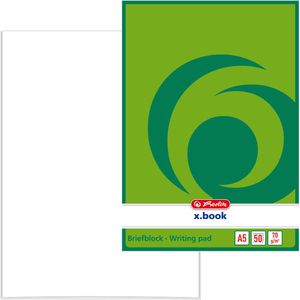 Briefblock Herlitz 717504 x-book, A5