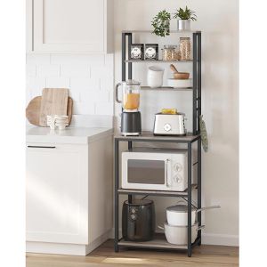 Produktbild für Küchenregal Vasagle KKS024B02, graubraun