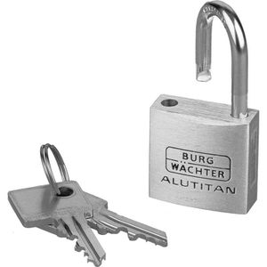 Produktbild für Vorhängeschloss Burg-Wächter Alutitan 77030SB 30mm