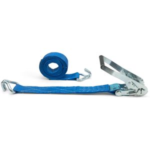 Produktbild für Spanngurt Dolezych DoZurr 4000, blau, mit Haken &amp; Ratsche