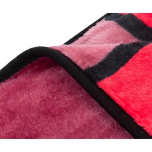 Produktbild für Kuscheldecke Gözze Antigua Cashmere Feeling, orange/rot/gelb