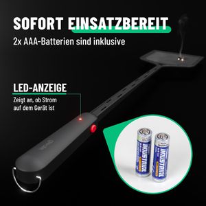 Produktbild für Fliegenklatsche Greate 901019 Elektro Vernichter, 51 x 10 cm