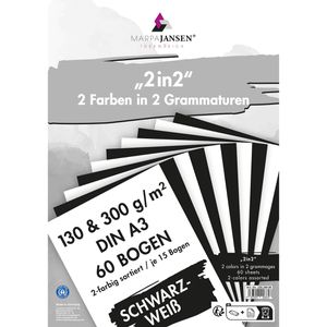 Tonpapier Marpa-Jansen 2 in 2 Pack, A3