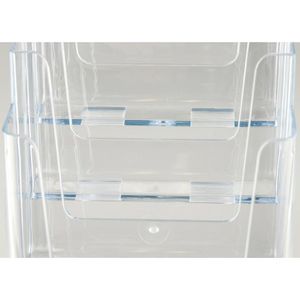 Produktbild für Prospekthalter Böttcher-AG transparent