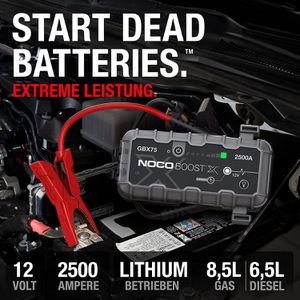 Produktbild für Starthilfe-Powerbank NOCO Boost X GBX75, 12 V