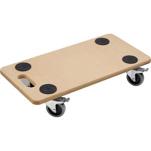 Möbelroller Meister 821390, Gummirollen, Bremse