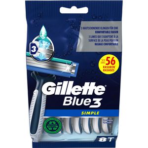Produktbild für Nassrasierer Gillette Blue 3 Simple