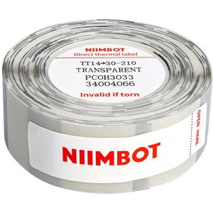 Produktbild für Thermoetiketten Niimbot transparent