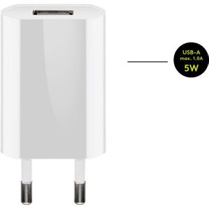 Produktbild für USB-Ladegerät Goobay 44950, 5 Watt