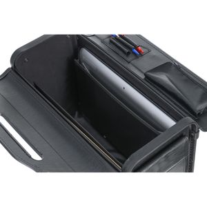Produktbild für Pilotenkoffer Alassio Genova 45028, schwarz. 25 Liter