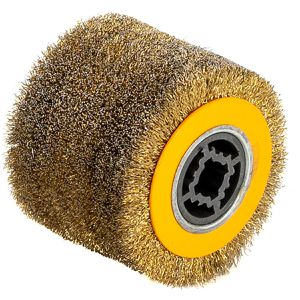 Schleifbürste Holzmann SM100MDW, Messingdrahtwalze