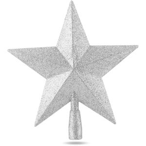 Christbaumspitze TK-Gruppe 98408, glitzernd, silber