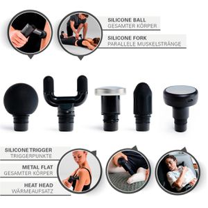 Produktbild für Massagepistole BLACKROLL Fascia Gun Set, Mini