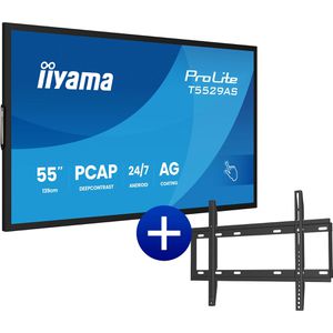 Produktbild für Digitales-Whiteboard Iiyama ProLite T5529AS-B1AG, 54,6 Zoll