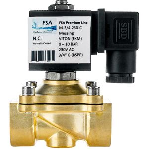 Produktbild für Magnetventil FSA Premium M-3/4-230-C, 3/4 Zoll