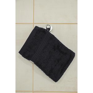 Produktbild für Waschlappen Julie-Julsen schwarz, 15 x 21 cm